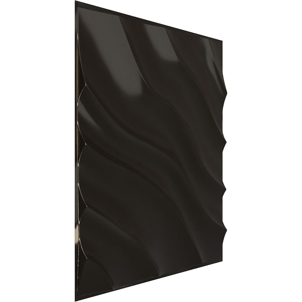 19 5/8in. W X 19 5/8in. H Modern Wave EnduraWall Decorative 3D Wall Panel Covers 2.67 Sq. Ft.